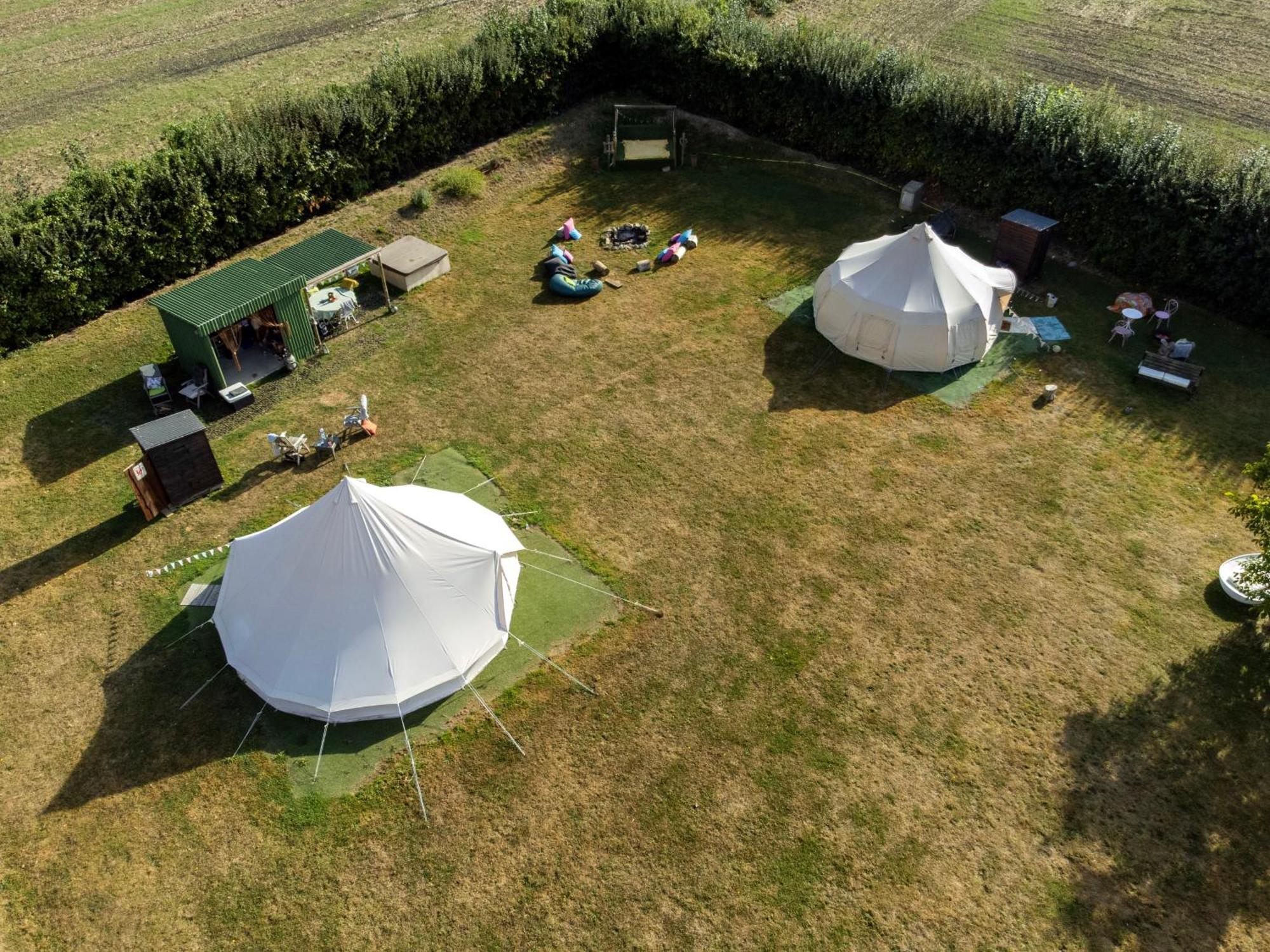 The Follies Glamping Otel Maidstone Dış mekan fotoğraf